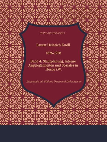 Baurat Heinrich Knöll - 1876-1958 IV