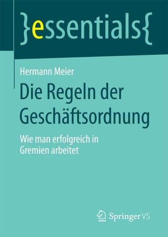 Die Regeln der Geschäftsordnung