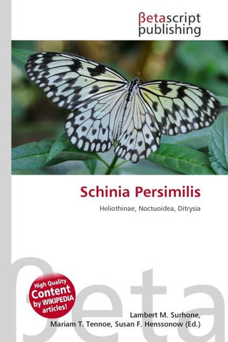 Schinia Persimilis