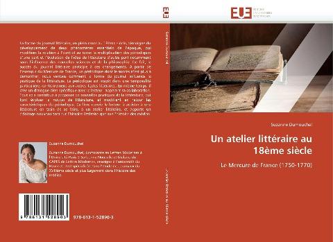 Un atelier littéraire au 18ème siècle