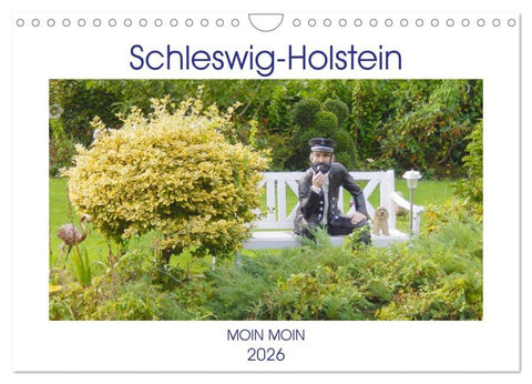 Schleswig-Holstein Moin Moin (Wandkalender 2026 DIN A4 quer), CALVENDO Monatskalender
