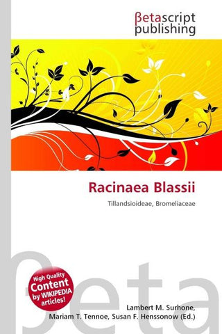 Racinaea Blassii