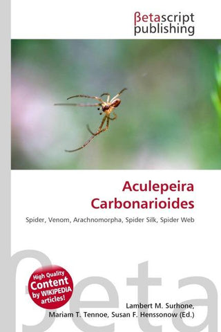 Aculepeira Carbonarioides
