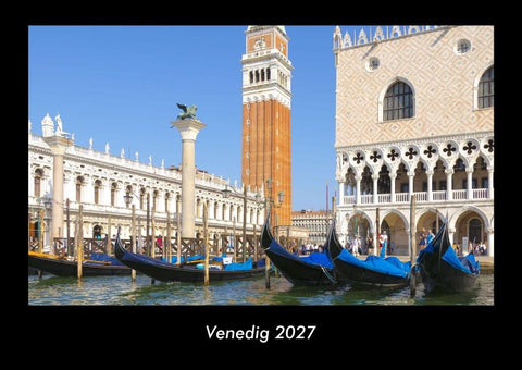 Venedig 2027 Fotokalender DIN A3