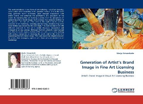 Generation of Artist's Brand Image in Fine Art Licensing Business