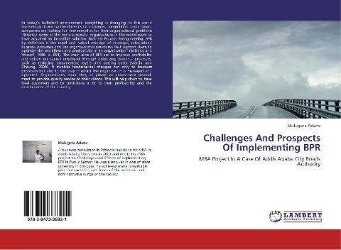 Challenges And Prospects Of Implementing BPR