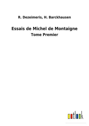 Essais de Michel de Montaigne