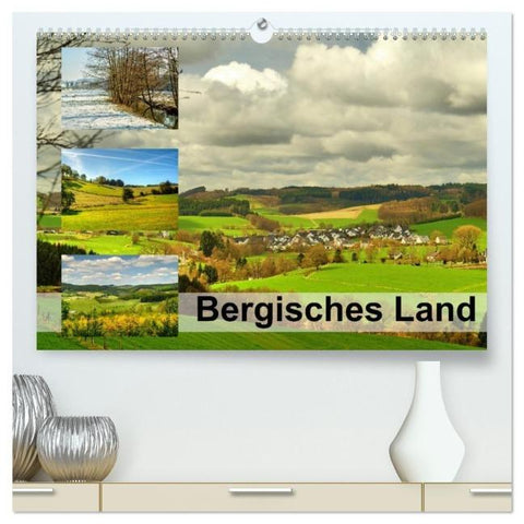 Bergisches Land (hochwertiger Premium Wandkalender 2026 DIN A2 quer), Kunstdruck in Hochglanz