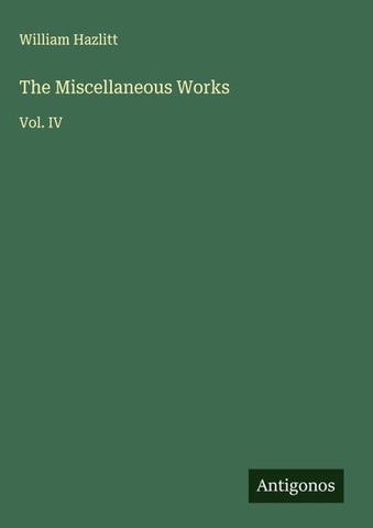 The Miscellaneous Works