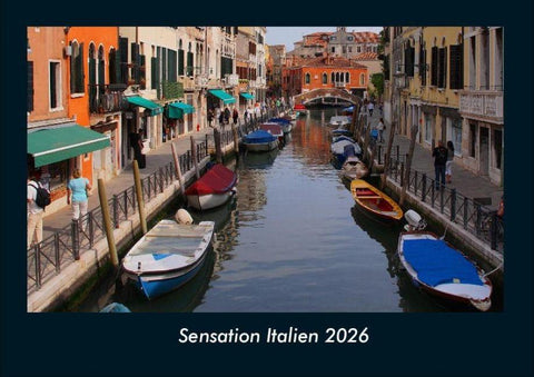 Sensation Italien 2026 Fotokalender DIN A4