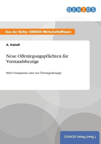 Neue Offenlegungspflichten für Vorstandsbezüge