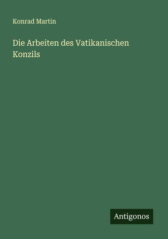 Die Arbeiten des Vatikanischen Konzils
