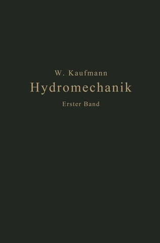 Einführung in die Lehre vom Gleichgewicht und von der Bewegung der Flüssigkeiten