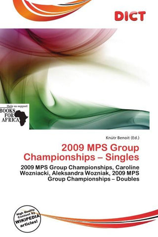 2009 MPS Group Championships - Singles
