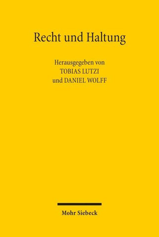 Recht und Haltung