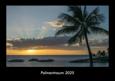 Palmentraum 2025 Fotokalender DIN A3
