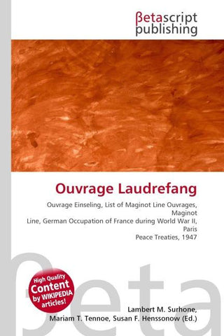 Ouvrage Laudrefang