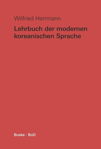 Lehrbuch der modernen koreanischen Sprache