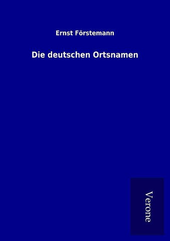 Die deutschen Ortsnamen