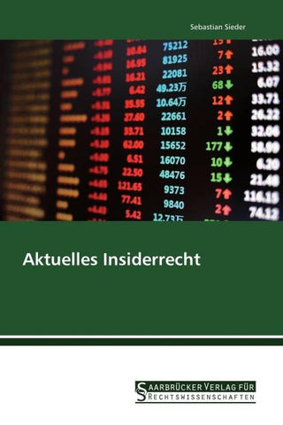 Aktuelles Insiderrecht