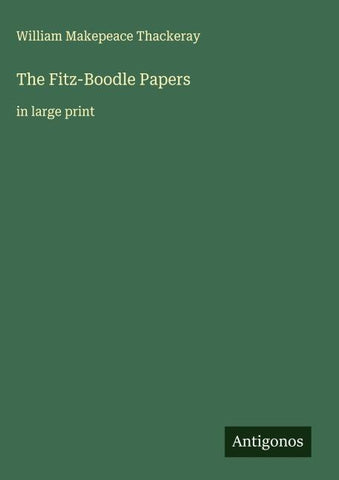 The Fitz-Boodle Papers