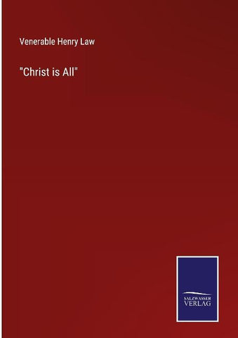 "Christ is All"