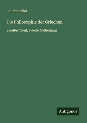 Die Philosophie der Griechen
