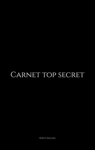 Carnet Top Secret