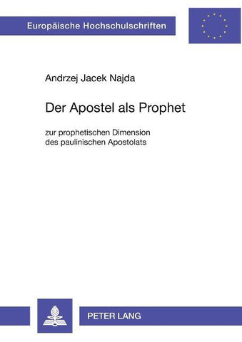 Der Apostel als Prophet