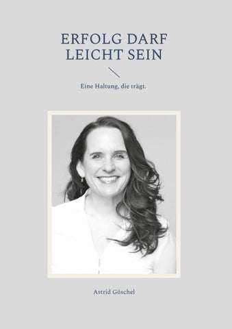 ERFOLG DARF LEICHT SEIN