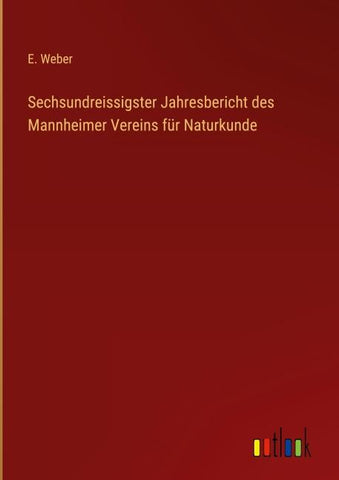 Sechsundreissigster Jahresbericht des Mannheimer Vereins für Naturkunde