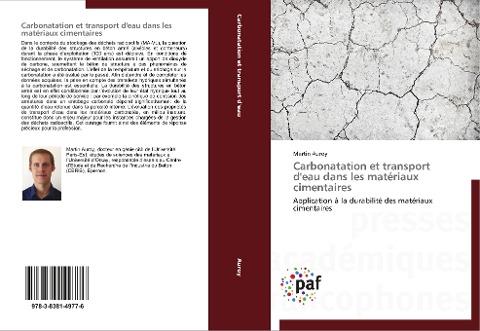 Carbonatation et transport d'eau dans les matériaux cimentaires