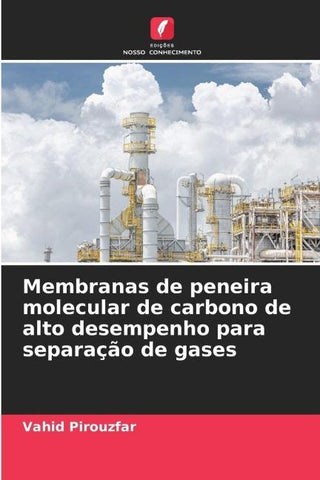 Membranas de peneira molecular de carbono de alto desempenho para separação de gases