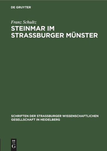 Steinmar im Straßburger Münster