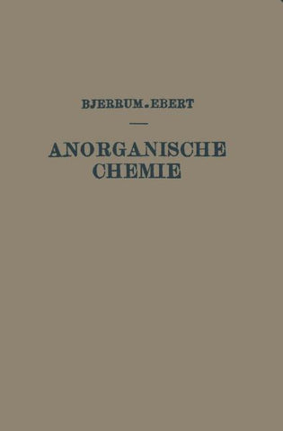Kurzes Lehrbuch der Anorganischen Chemie