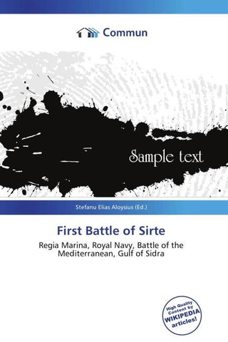 First Battle of Sirte