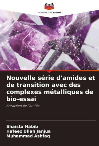 Nouvelle série d'amides et de transition avec des complexes métalliques de bio-essai