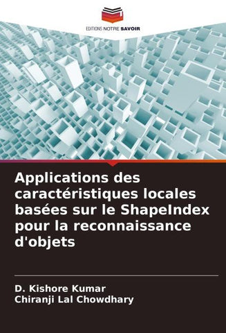 Applications des caractéristiques locales basées sur le ShapeIndex pour la reconnaissance d'objets