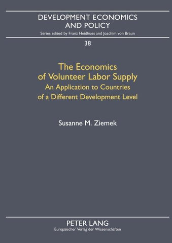 The Economics of Volunteer Labor Supply
