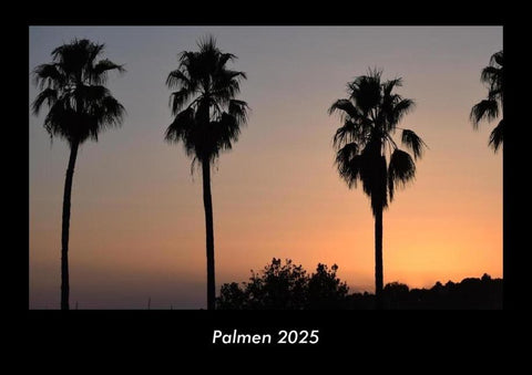 Palmen 2025 Fotokalender DIN A3