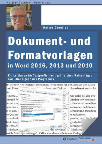 Dokument- und Formatvorlagen in Word 2016, 2013 und 2010