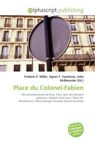 Place du Colonel-Fabien