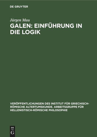 Galen: Einführung in die Logik