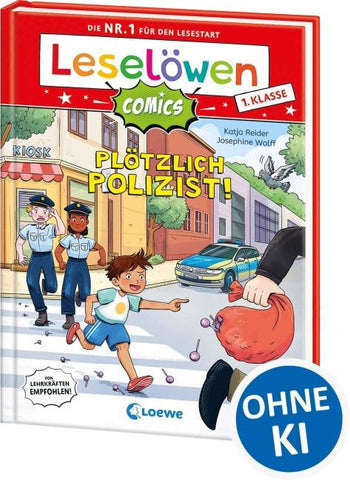 Leselöwen Comics 1. Klasse - Plötzlich Polizist!