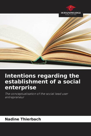 Intentions regarding the establishment of a social enterprise