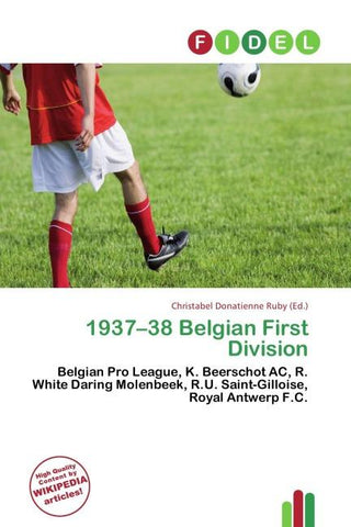 1937-38 Belgian First Division