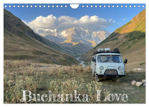 UAZ 452 Buchanka Love (Wandkalender 2026 DIN A4 quer), CALVENDO Monatskalender