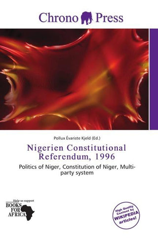 Nigerien Constitutional Referendum, 1996