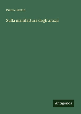 Sulla manifattura degli arazzi
