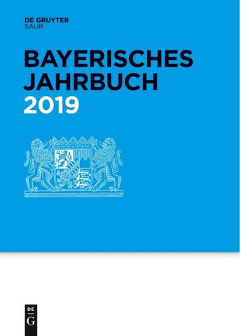 Bayerisches Jahrbuch / 2019